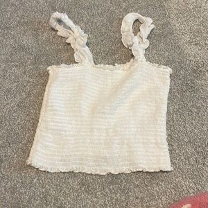 Aerie ruffle tank top